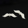 Andělská křídla 23x7mm 4ks stříbrná