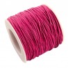 Povoskovaná šňůrka 1mm 5m růžová