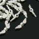 Andělská křídla 12x3mm 10ks stříbrná