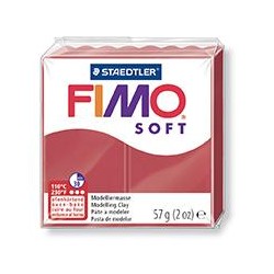 FIMO soft tmavě červená 57g č.26